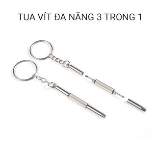 Tua Vít Mini Đa Năng 3 Trong 1 Tiện Lợi Có Thể Dùng Làm Móc Khoá