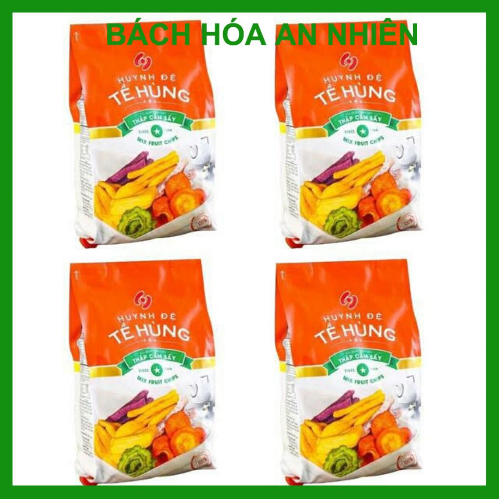 Trái cây sấy Tề Hùng 1kg 4 gói 250gr (thập cẩm sấy)