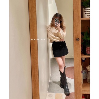 ✿ ÁO LEN CỔ BẺ FORM LỬNG ✿