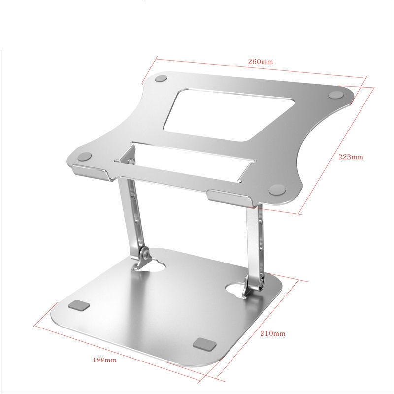 LS515 Giá đỡ để laptop stand notebook Macbook máy tính xách tay hợp kim nhôm có thể tháo rời kiêm tản nhiệt