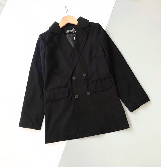 ÁO VEST ĐEN 2 LỚP | BigBuy360 - bigbuy360.vn