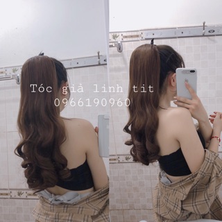 Tóc buộc đuôi cao cấp hàn quốc 60cm