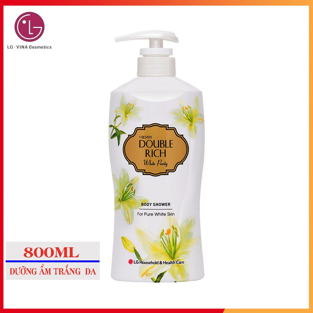 Sữa tắm Double Rich Hoa Lily 800g