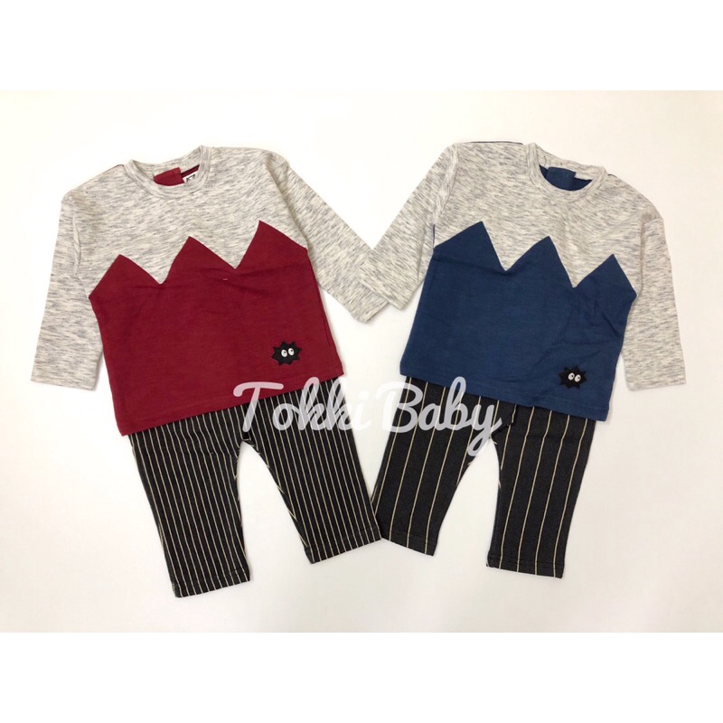 Bộ nỉ Dearbaby xuất hàn cho bé trai