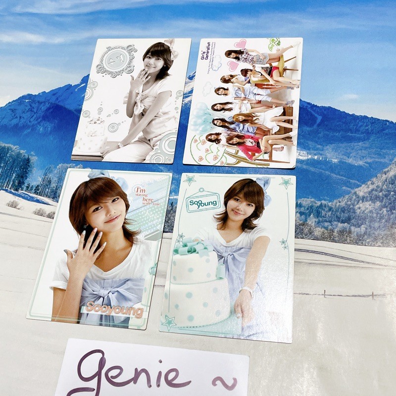 *Có-Sẵn* FULL SET ẢNH SNSD SOOYOUNG BASE CARD PHOTOCARD STAR COLLECTION