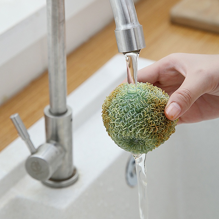 Dụng cụ cọ xoong nồi, cọ đa năng có búi thay thế