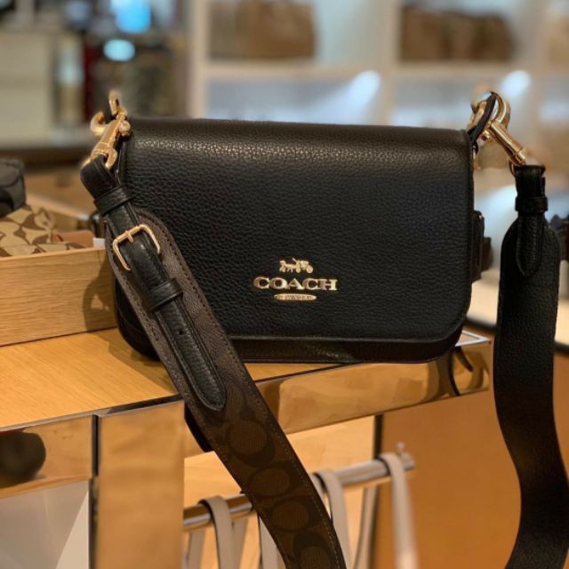 Túi Coach Small Jes Messenger with Rivet Da thật, Authentic