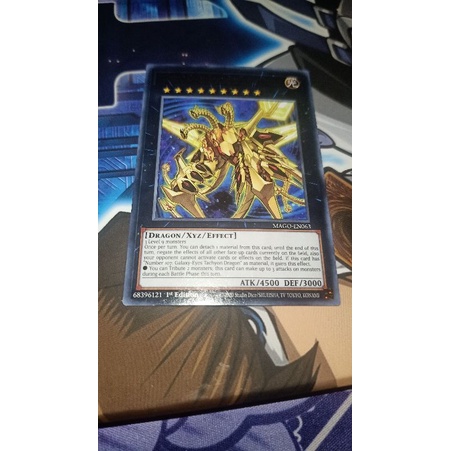 [KN_yugioh shop] thẻ bài: Number C107: Neo Galaxy-Eyes Tachyon Dragon - MAGO-EN063 - Rare 1st Editio