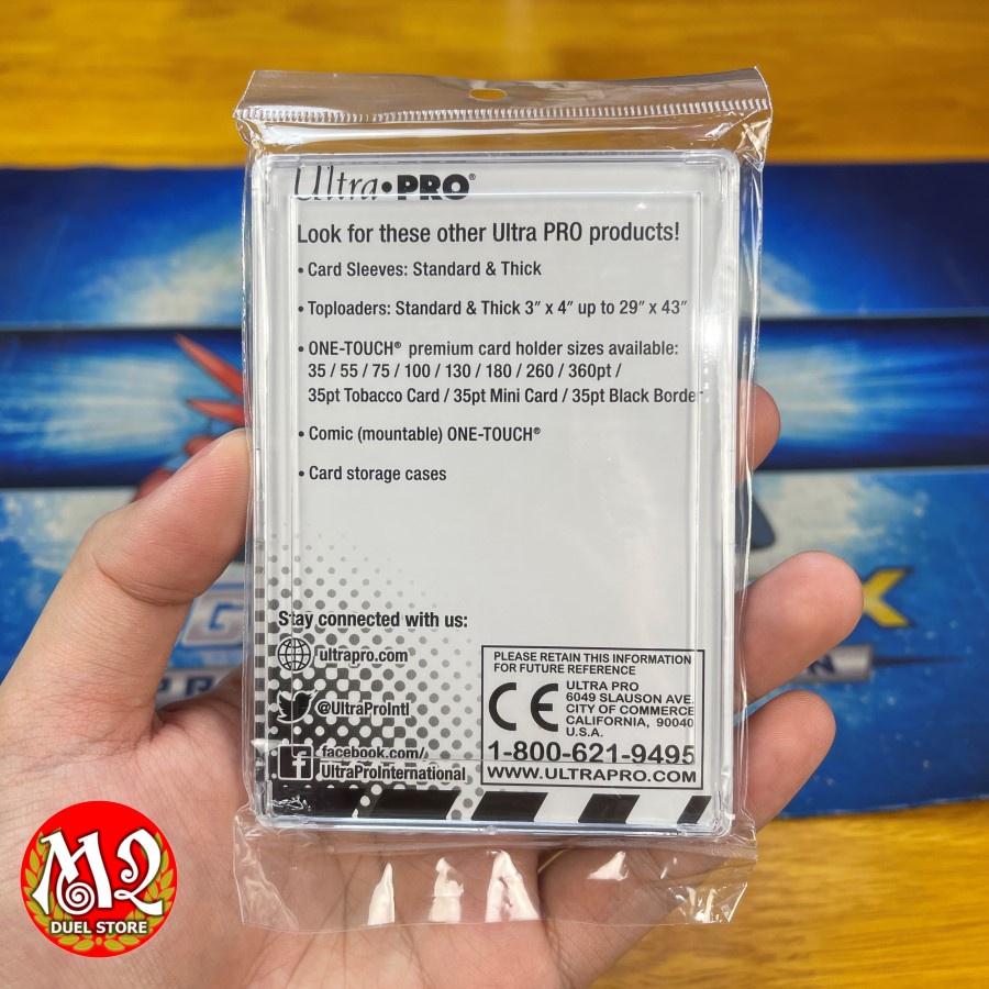 Hộp bảo vệ thẻ bài Ultra PRO RECESSED Snap UV - 01 cái nguyên sealed