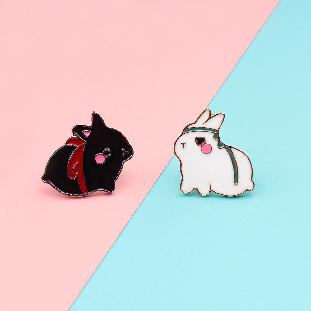 Ghim Cài Áo Hình Chú Thỏ Dễ Thương Cho Nữ