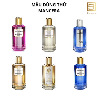 Mẫu thử nước hoa nam Mancera Juicy Flower - Fig Extasy - Silver Blue - Saharian Wind - Royal Vanilla - Aqua Wood