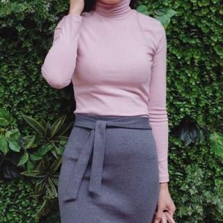 ÁO TAY DÀI CỔ LỌ GẤP