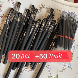 [20 Bút+50 Ngòi] Bút bi nước, bút viết văn phòng mực đều hàng chất lượng