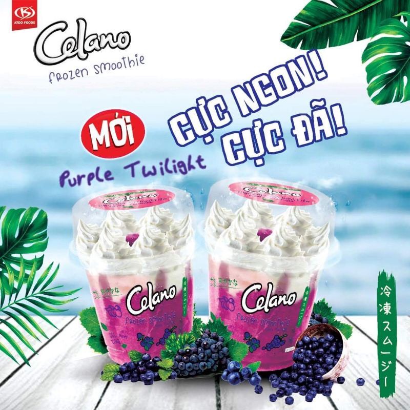 Kem Sinh tố cao cấp Celano - Ly 100g