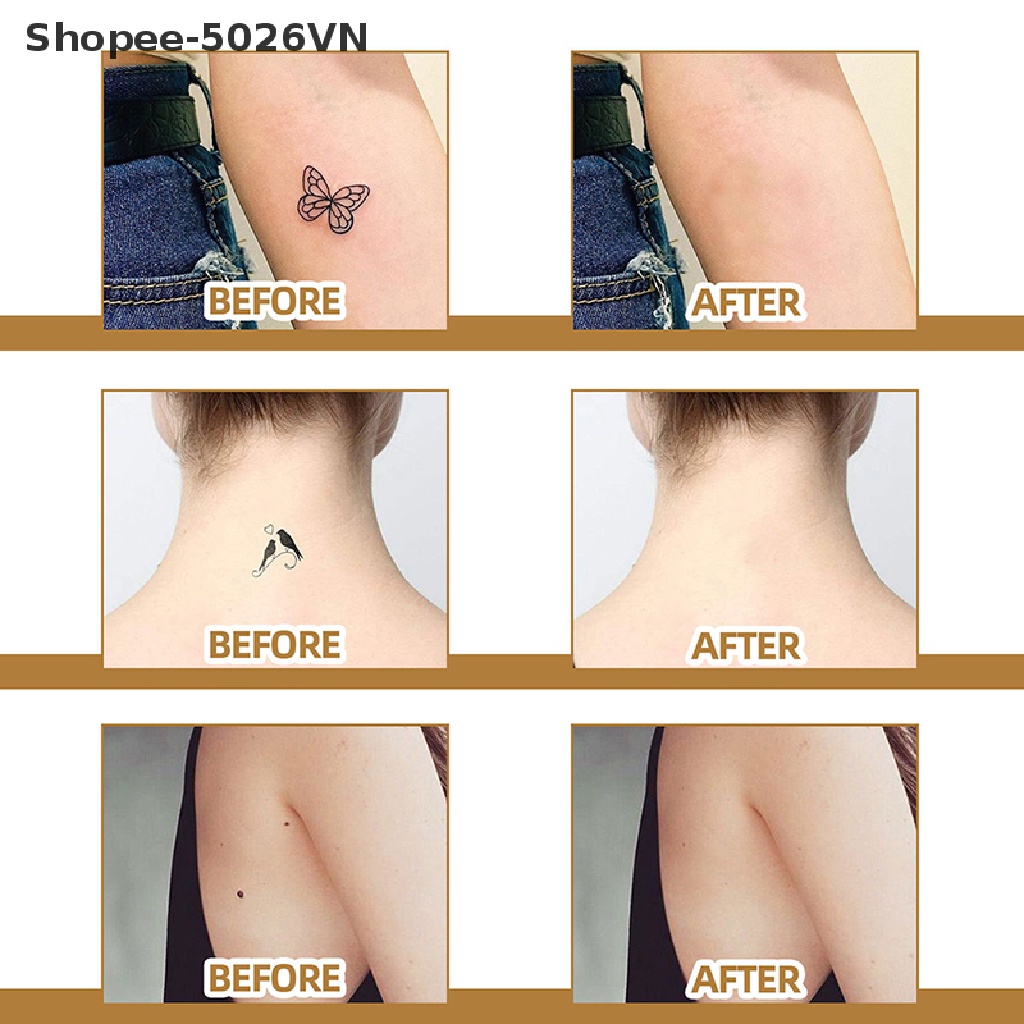 Bộ 60 Miếng Dán Che Khuyết Điểm Hình Xăm Chống Nước Che Phủ Mỏng