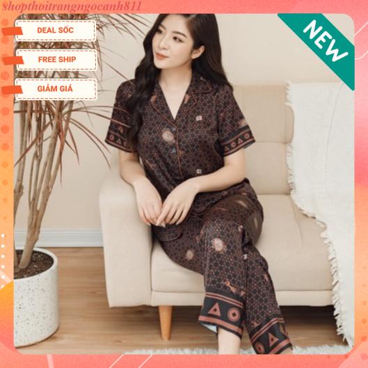 Bộ cộc tay quần dài lụa Winny 22162