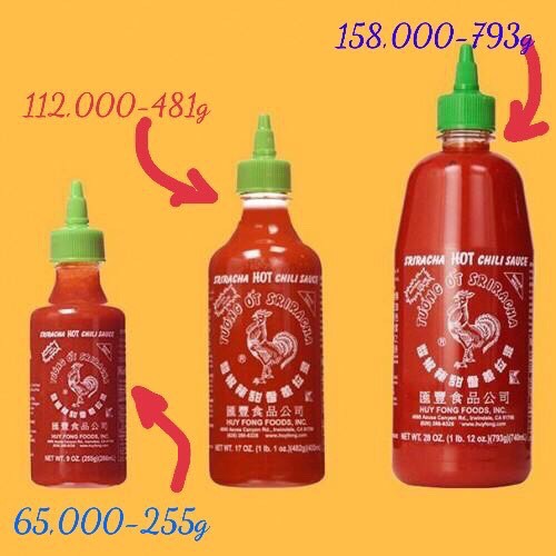 Tương ớt xay nhuyễn Sriracha | BigBuy360 - bigbuy360.vn
