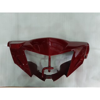 Ốp đầu trước (Nắp trước tay lái) Exciter 135 đỏ đô