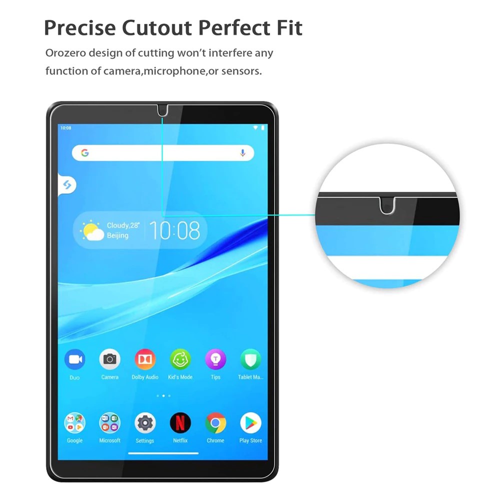 [Ảnh Thật] Kính CL Lenovo Tab M8 8505/ 8705 Cường Lực Mài Cạnh 2.5D