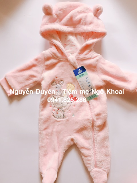 Body gấu lông hiệu BABY xuất xịn