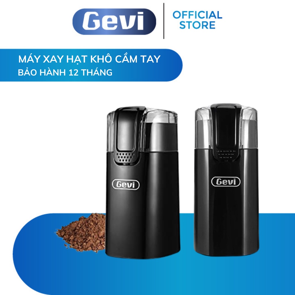 Máy xay hạt khô cầm tay GEVI GECGI140-GS - BH 12 THÁNG