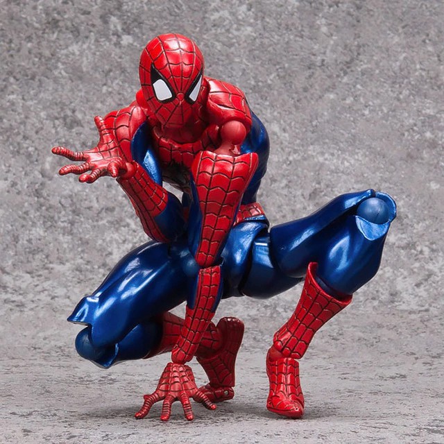 🌟GIÁ HỦY DIỆT🌟 Mô Hình Người Nhện Spider Man Revoltech Full Box