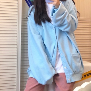 [ VIDEO THẬT ] ÁO KHOÁC CARDIGAN XANH PASTEL (KÈM VIDEO THẬT)