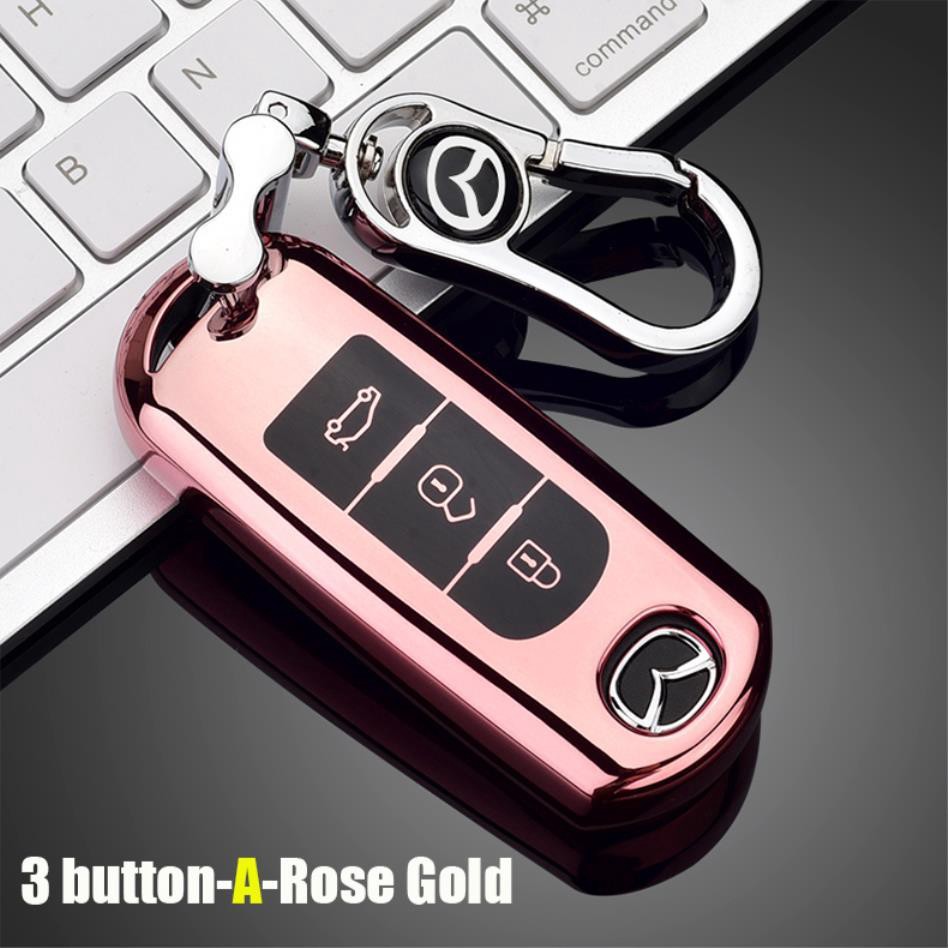 Vỏ Đựng Bằng Nhựa TPU Cho Chìa Khóa Xe Hơi Mazda 2 3 5 6 2017 Cx-4 Cx-5 Cx-7 Cx-9 Cx-3 Cx 5 3