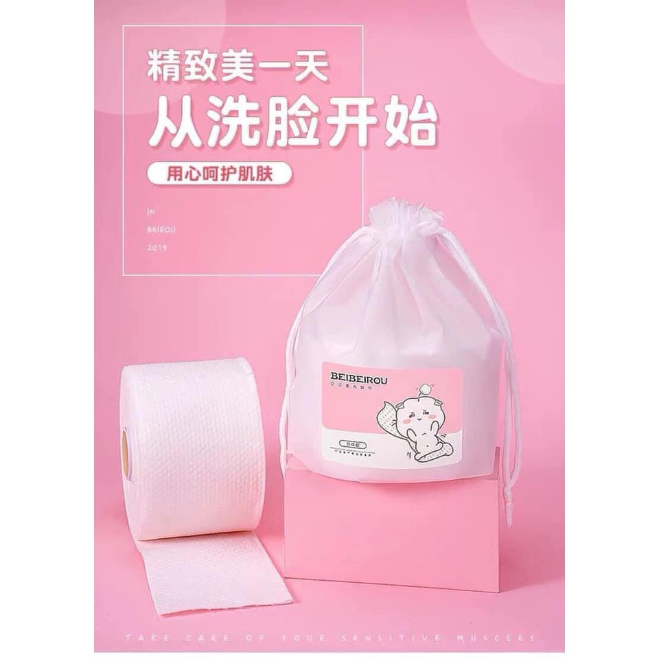 Giấy lau mặt Beibeirou chĩnh hãng