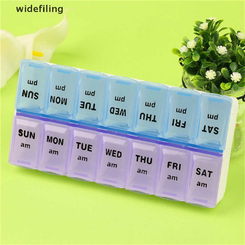 Hộp Đựng Thuốc 7 Ngày Trong Tuần Mang Đi Tiện Dụng