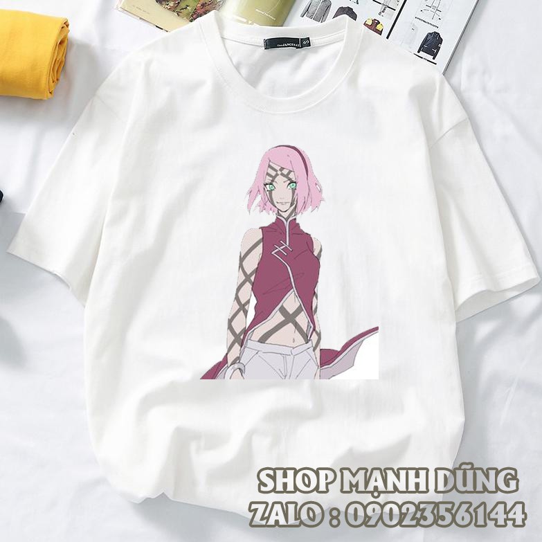 18 Mẫu áo thun Naruto Haruno Sakura - in theo yêu cầu