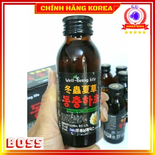 Nước Đông Trùng Hàn Quốc, Đông Trùng Hạ Thảo Korea Boss - 1 chai x 100ml
