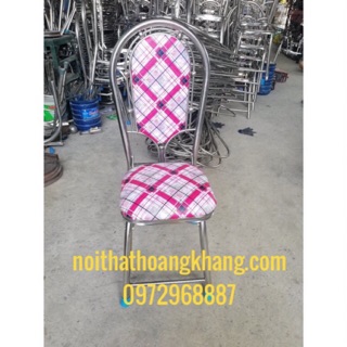 Ghế inox kiểu 8bi, ghế xếp sự kiện