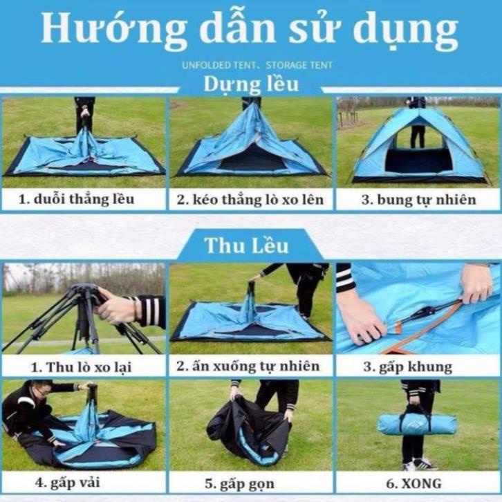 Lều du lịch, lều phượt cắm trại dã ngoại vải dù 2 lớp chống muỗi chống nắng mưa khi đi cắm trại | BigBuy360 - bigbuy360.vn