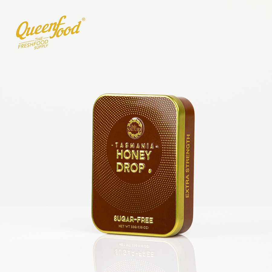 Kẹo Sả Nhân Mật Ong Không Đường Only Nature - Honey Drop Leatherwood Sugar Free 33gr/hộp thiết
