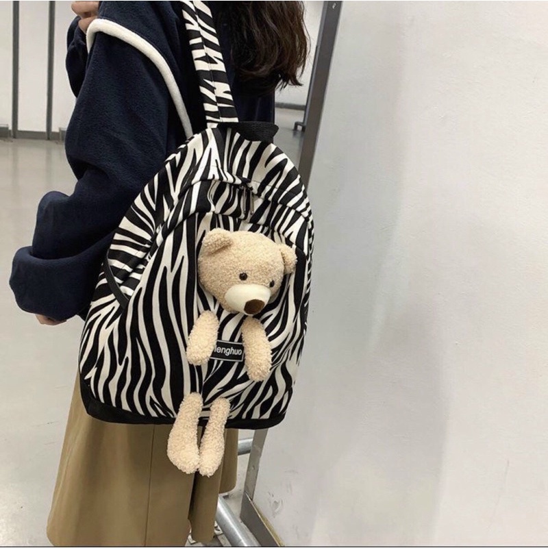 balo bé gấu siu cute