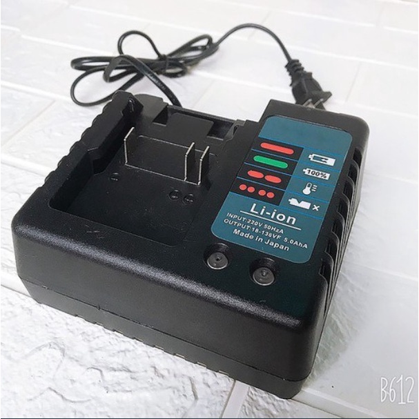 Sạc pin máy siết bulong máy khoan pin 10 cell Makita, Dewalt, Hitachi, sạc pin 10 cell