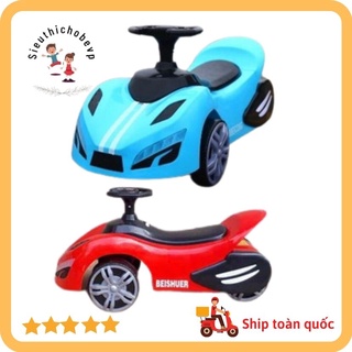 Xe chòi chân cho bé hình ô tô ( có nhạc + đèn )