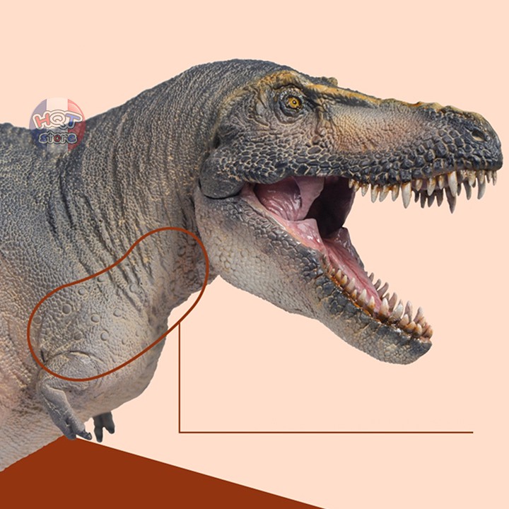 Mô hình Khủng Long Tarbosaurus PNSO 51 2021 Chuanzi tỉ lệ 1/35 chính hãng