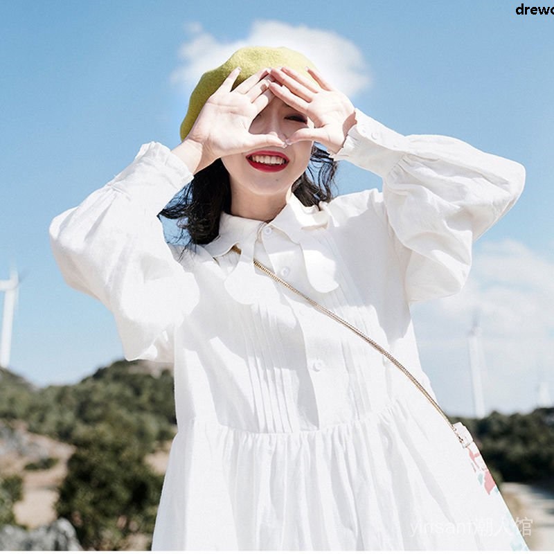 Đầm Trắng Tay Dài Cao Gót Thời Trang Mùa Thu Thanh Lịch Cho Nữ | BigBuy360 - bigbuy360.vn