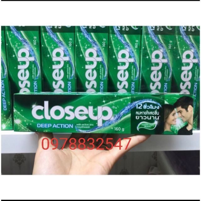 Kem đánh răng closeup 160g