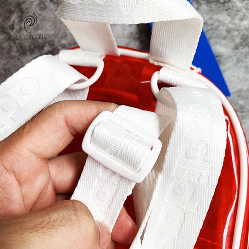 Ba Lô Mini Adidas Chính Hãng Trong Suốt Chống Thấm Nước Full Tag Code