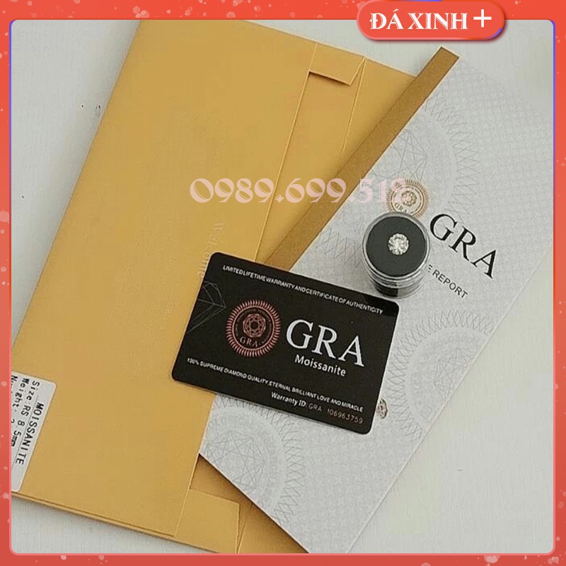 Kim Cương Nhân Tạo Mỹ Moissanite - Kim Cương Gắn Mặt Dây Chuyển - Gắn Nhẫn - Gắn Trang Sức