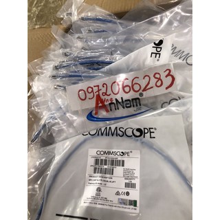 Dây nhảy patch cord 0.5m Cat6 commscope Blue 2 feet