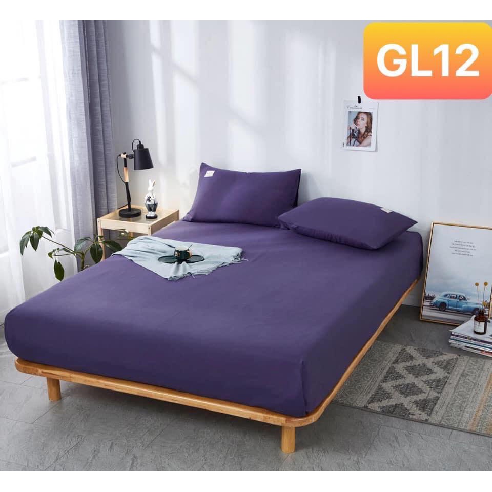 Ga Giường Cotton TC (có 2 vỏ gối) ❤️FREESHIP ❤️(màu10-19)ga  gối cotton Tici đủ kích thước 1m4 1m6 1m8 2m | BigBuy360 - bigbuy360.vn