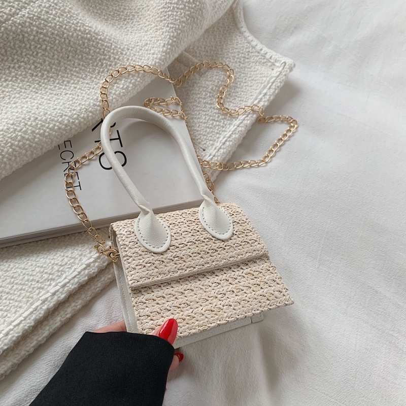 Túi Đeo Vai Hình Vuông Cỡ Nhỏ Phong Cách Ngoại Quốc Thời Trang Mùa Hè 2022 Mới Cho Nữ