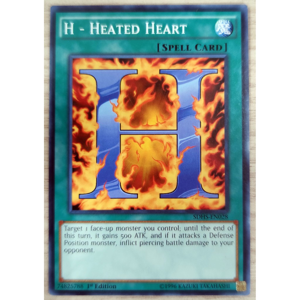 [Thẻ Yugioh] H - Heated Heart |EN| Common (GX)