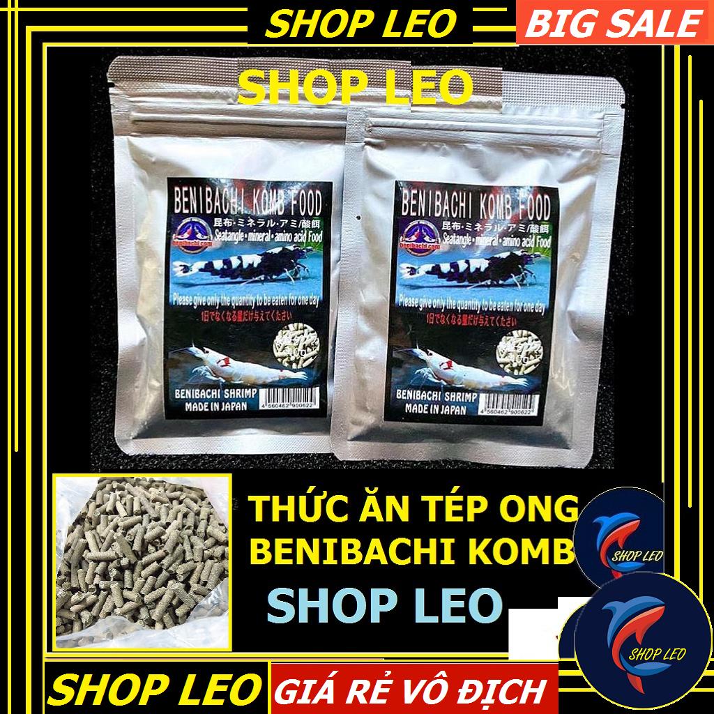 Thức ăn cho tép (vỏ đậu nành) BENNIBACHI KOMB FOOD-Cám tép Nhật Bản - Thức ăn tép kiểng - shopleo