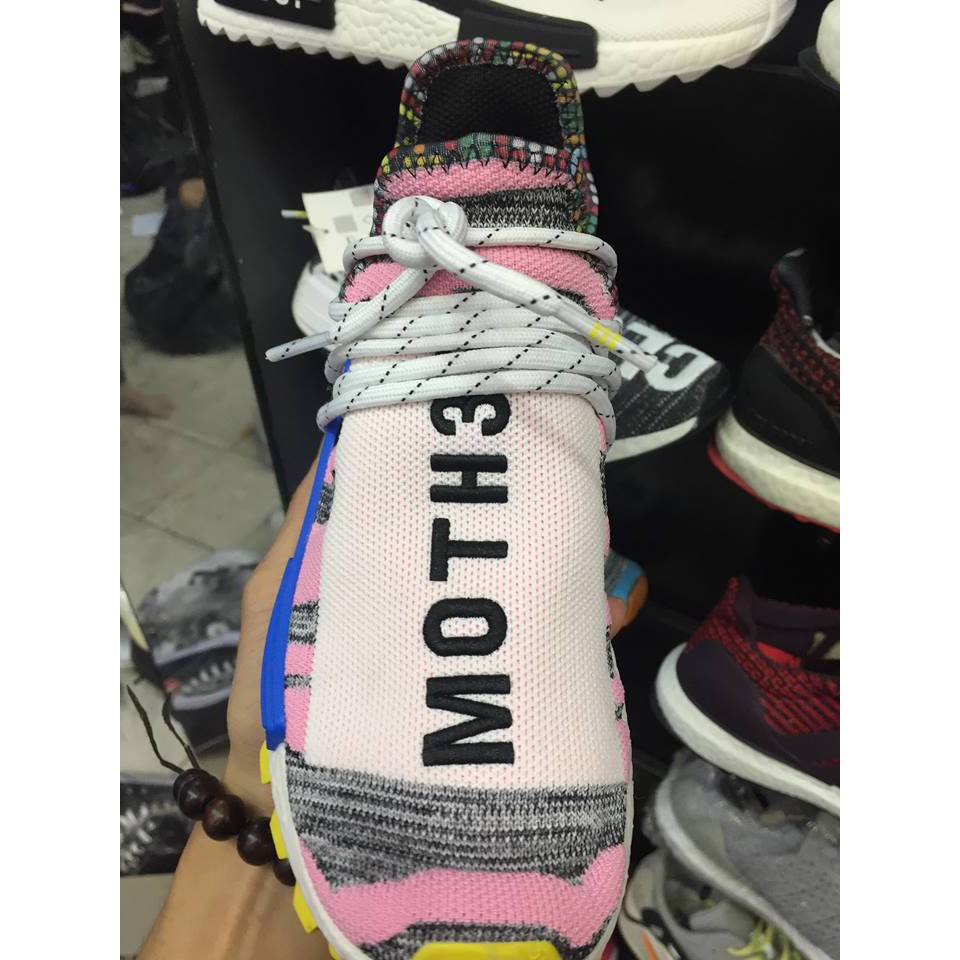 Giầy Adidass Human Race v3 ( version new - hồng)