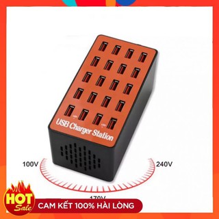 Ổ cắm usb 20 cổng 80w đa năng dành cho đtdđ & máy tính bảng